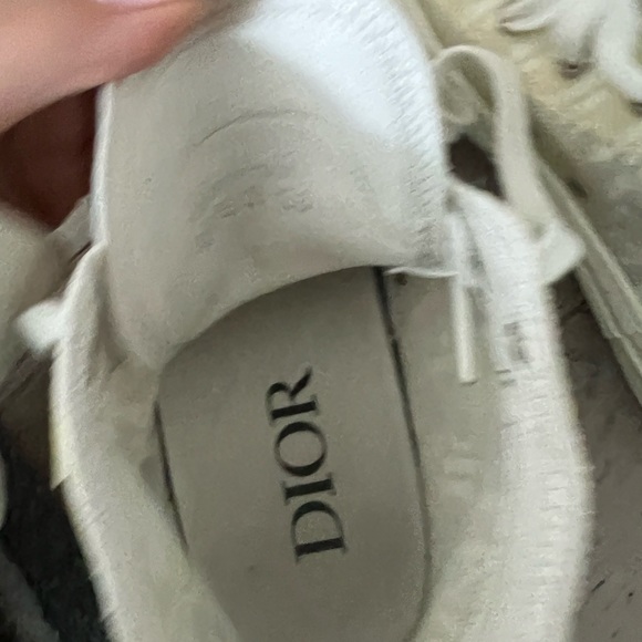 All white Dior High top sneakers - Picture 3 of 3